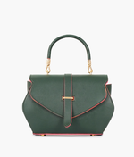Hala's Top-Handle Hexagon Bag