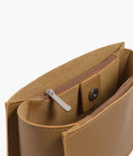 Hala's Coffee Zipper Shoulder Bag