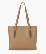 Hala's Coffee Zipper Shoulder Bag